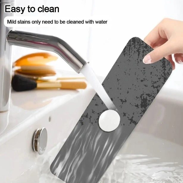 River World Lavabo Kenarları İçin Sihirli Su Emen Mat Çok Renkli