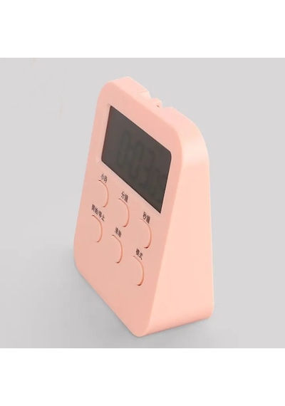 Gaman Alarmlı Kronometre Saat Zaman Öğrenci Sınav Kronometresi Pembe Gaman Alarmlı Kronometre Saat Zaman Öğrenci Sınav Kronometresi Pembe