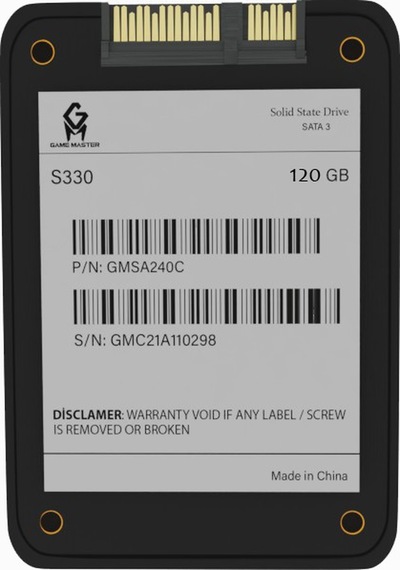 Game Master GMSA120C 2.5" 120 GB 550/500 MB/S SATA 3 SSD