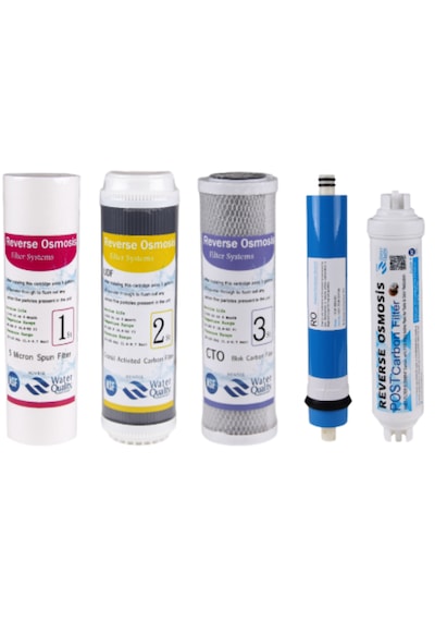 Reverse Osmosis Su Arıtma Komple Filtre Takımı Water Quality