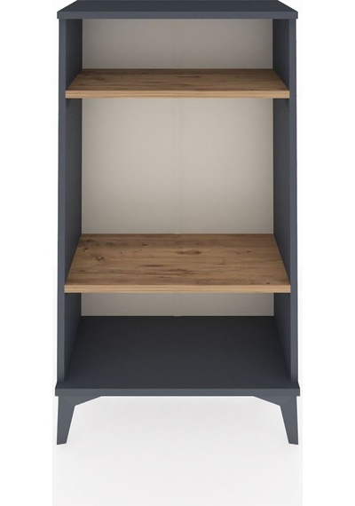 Arges Komodin 2 Raflı 60x30x106 Antrasit-çam Antrasit