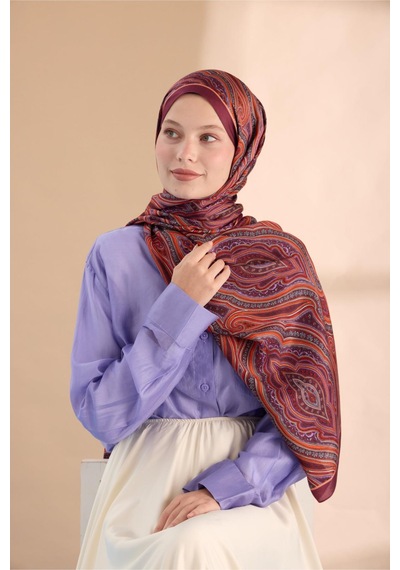 Silk Home Organik Şal 471001-15 Çok Renkli