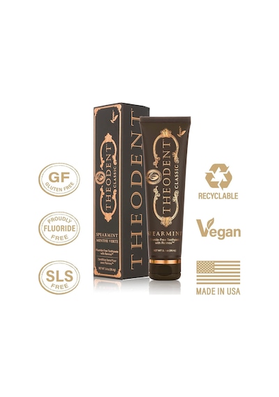 Theodent Classic Spearmint Florürsüz Nane Aromalı Diş Macunu 96.4 G