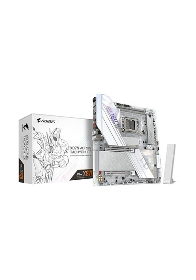 Gigabyte X870 A Tachyon Ice Amd Am5 E-atx Gaming Oyuncu Anakart Aaaa11gıg0063
