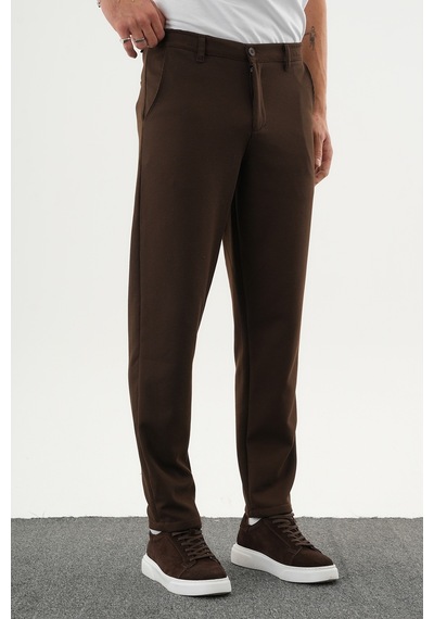 Redline Arden Kışlık Kalın Slim Fit Kemerli Erkek Pantolon Kahverengi Redline Arden Kışlık Kalın Slim Fit Kemerli Erkek Pantolon Kahverengi