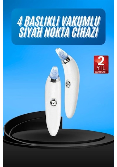 Siyah - 462 - Nokta Akne Temizleme Cihazı Yüz - Dpmıx-hb - Temizleme Cihazı