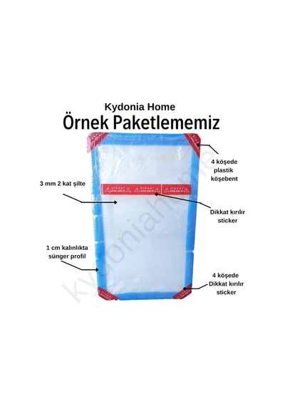 Kydonia Home Monte Kırma Katlanır Masa Ahşap Desenli 45x70 cm
