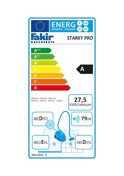 Fakir Starky Pro 700 W 2'si 1 Arada Dikey Kablolu Kuru Vakum Süpürgesi