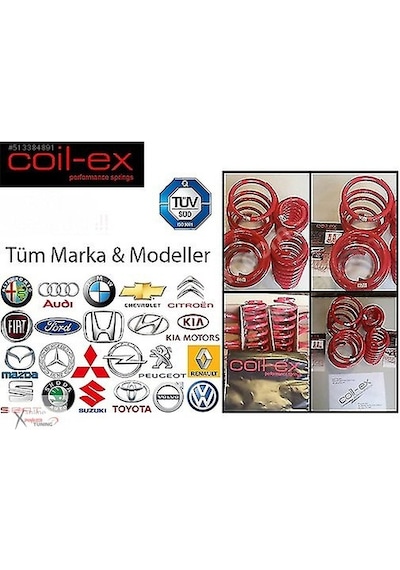 Opel Astra H 2004-2012 Coil-Ex 4.5Cm Helezon Spor Yay
