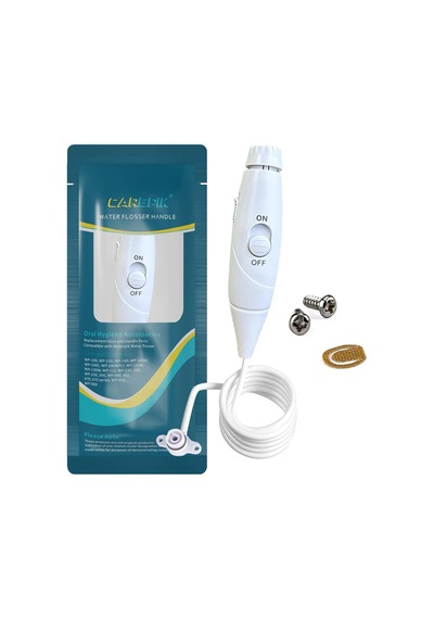 Ağız Hijyeni Aksesuarları Yedek Hortum Ve Kulp Parçaları, Waterpik' Oral Irrigator Wp-100 Wp-300 Wp-660 Wp-900 İle Uyumlu, 1 Saplı Hortum Paketi