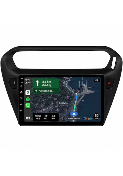 Peugeot 301 2012-2023 Android 14 Navigasyon Multimedya Tesla Ekran Android Teyp Double Teyp 4gb Ram 32gb Hafıza Kablosuz Carplay Android Auto Diğer