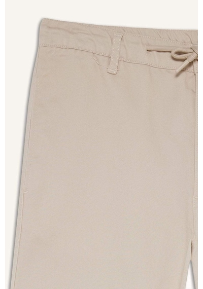 Defacto Beli Bağcıklı Wide Leg Pantolon F6131ax25aubg681 Bej