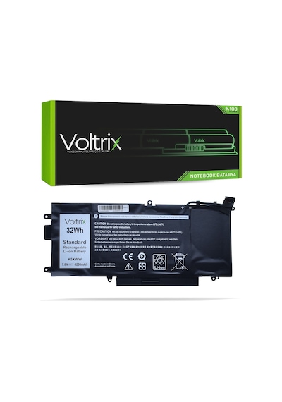 Dell Latitude 7390 N015l739013emea W Uyumlu Notebook Batarya - Pil 7.6v - 4 Hücre