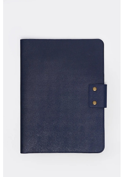 Necati Çanta Apple Uyumlu MacBook Air Pro 13-14 Inç Organizer Evrak & Laptop & Tablet Çantası - Lacivert Lacivert