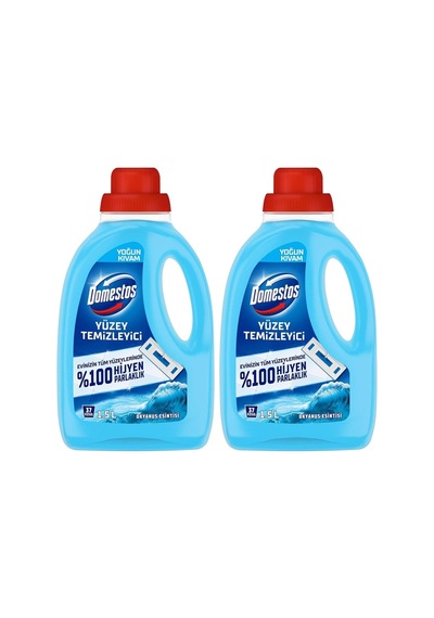 Yüzey Temizleyici Yoğun Kıvam Okyanus 1500 Ml 2li Paket 1000'li Set