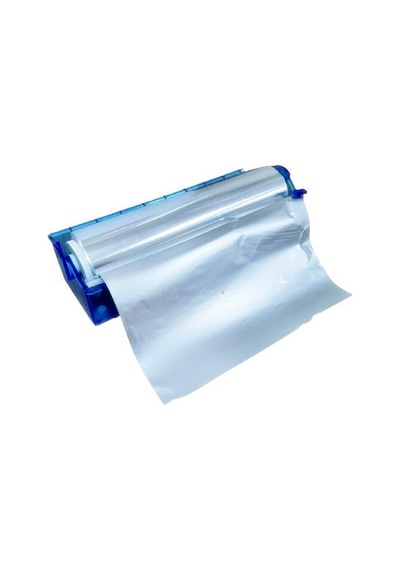Geseus Sanayi Tip Uzun Metraj Alüminyum Folyo 30 x 110 M 14 Mikron Folyoluk Kesim Aparatlı