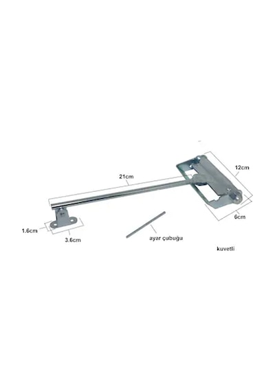 Mekanik Kapı İtme Yayı 161kl0801002 Renkli