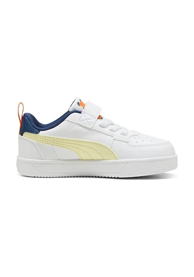 Puma Caven 2.0 Playdate Ac+lnf Çocuk Spor Ayakkabı Beyaz Sarı Beyaz Sari