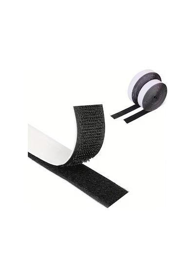 Cırt Cırt Bant Yapışkanlı 20 Mm X 2 Mt Siyah