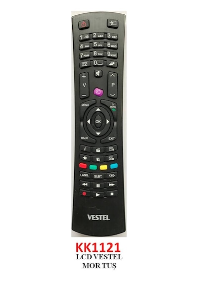 Vestel Uyumlu Lcd Led Tv Kumanda Kk 1121
