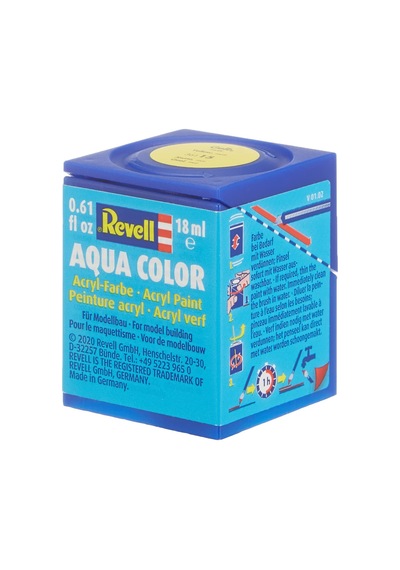 Revell - Su Bazlı Maket Boyası Sarı Mat 18 Ml 36115 0,15 L
