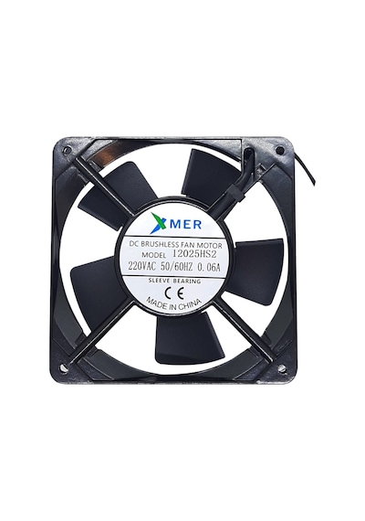 Xmer 120X120X25Mm 220V 0.06A Kablolu Fan