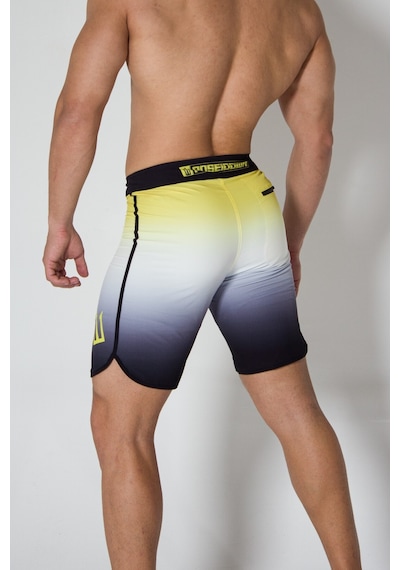 Pose I Down Aurora Black Npc Short Erkek Fizik Ve Deniz Şortu Sarı