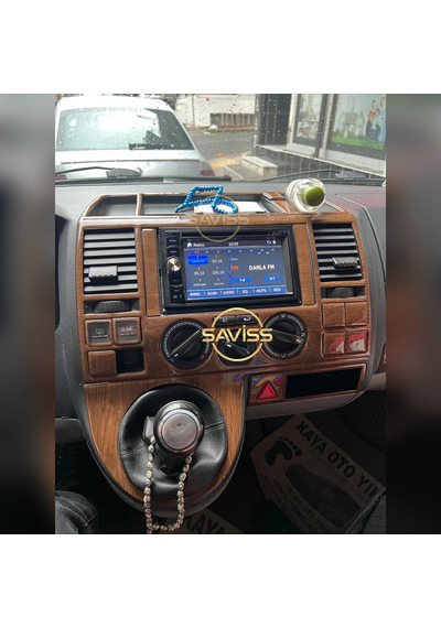 Volkswagen Transporter T5 Özel kalıp Fındık Ağacı Full Set,Torpido Maun Kaplama (Fındık Ağacı)