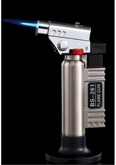 1300 Derece Isı Tabancası Aşcı Pürmüzü Metal Kasa Torch Pürmüz Ça Siyah