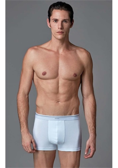 Eros Compact 11507 2 Li Erkek Boxer 008 Kutulu Siyah-Beyaz (445171441)