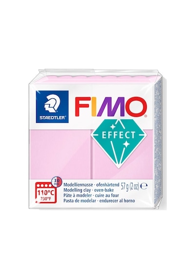 Staedtler Fimo Effect Polimer Kil 205 Light Pink