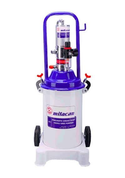 Mitapomp 50:1 12 Kg. Depolu Havalı Gres Pompası Mtgp5012