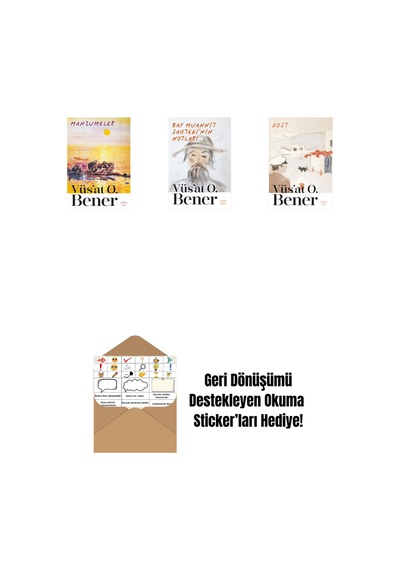 Manzumeler + Bay Muannit Sahtegi'nin Notları + Dost + Okuma Sticker'ları