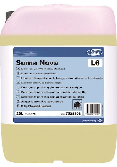 Diversey Suma Nova L6 Sıvı Bulaşık Deterjanı 20 L