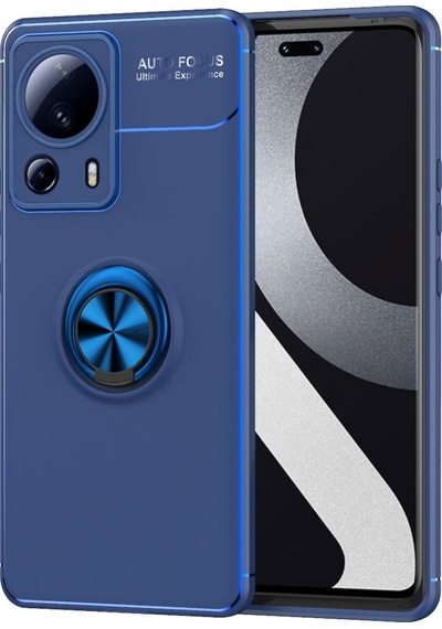Xiaomi Uyumlu Mi 13 Lite Kılıf Zore Yüzüklü Ravel Silikon Kapak