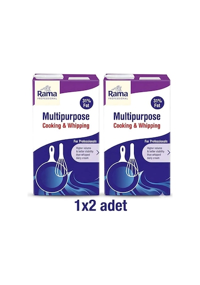 Rama Krema Soğuk Uygulama %31 Fat 1 Lt X 2 Adet