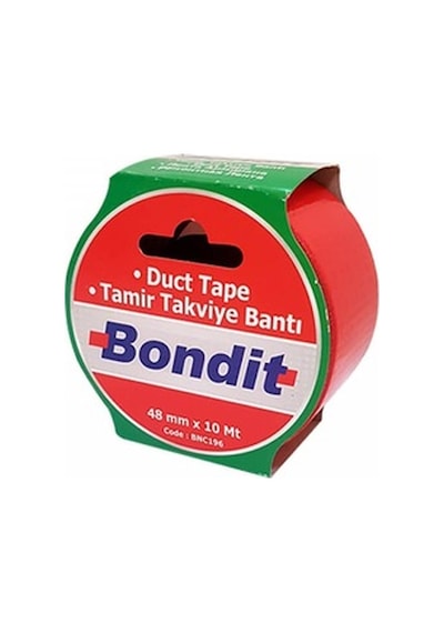 Bondit 48 Mm Tamir Takviye Bantı Kırmızı 10 Mt