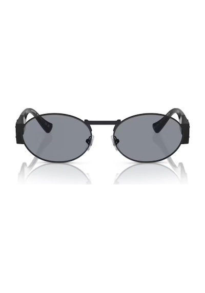 Versace 2264 1261/1 56 Unisex Oval Siyah Metal Güneş Gözlüğü