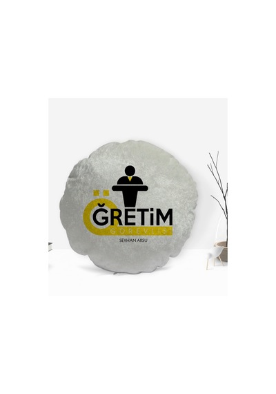 Kişiye Özel Isimli Öğretim Görevlisi Tasarımlı Dekoratif Kırlent