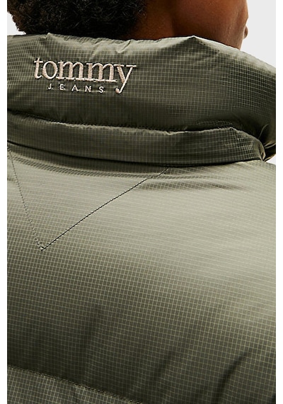 Tommy Jeans Erkek Mont Dm0dm22036 Mrh Koyu Yeşil Koyu Yeşil