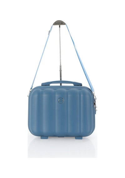 Mçs Polipropilen 3'lü Valiz Seti Orta & Kabin & Makyaj V305 Sky Blue