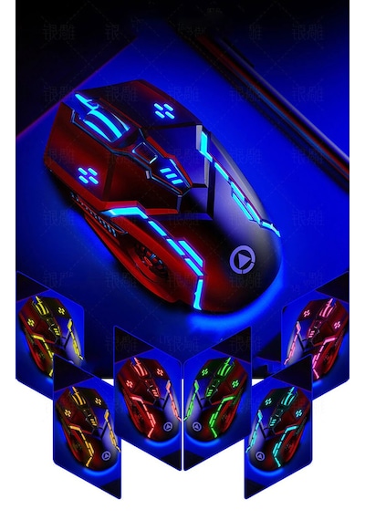Monozone G5 Mekanik E-Spor PubG RGB Oyuncu Lazer Mouse