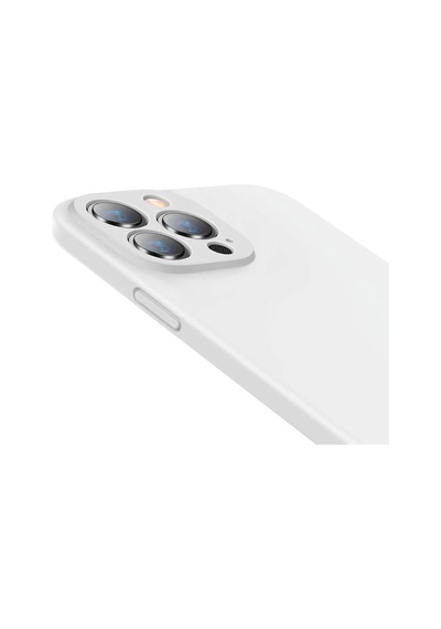 Hepsi Baseus Liquid iPhone Uyumlu 13 Pro Max Kılıf Kamera Korumalı İçi Kadife Silikon Kılıf- 5775 Najmaddin Mavi