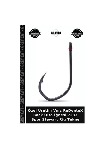 Özel Üretim Vmc Redentex Back Olta İğnesi 7233 Spor Stewart Rig Tekne No:6-0 - 4lu