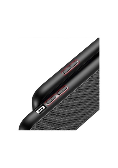 Dux Ducis Fino Serisi iPhone Uyumlu 11 Pro Max Kılıf Premium Dokuma Silikon Kılıf- 5775 Mh-hs3899-2516