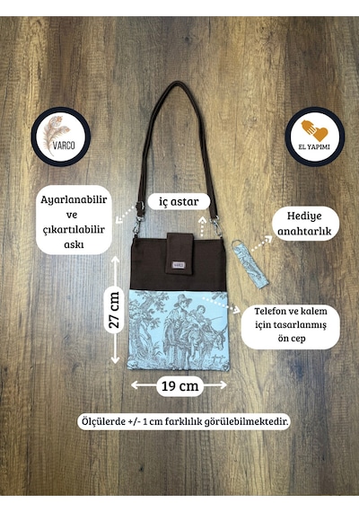 Aksesuarsepeti El Yapımı, Fransız Köylüsü Desenli, Cepli, Taşıma Askılı, Kılıf Çanta, Tablet Kılıfı, Kitap Kılıfı Kahverengi Aksesuarsepeti El Yapımı, Fransız Köylüsü Desenli, Cepli, Taşıma Askılı, Kılıf Çanta, Tablet Kılıfı, Kitap Kılıfı Kahverengi