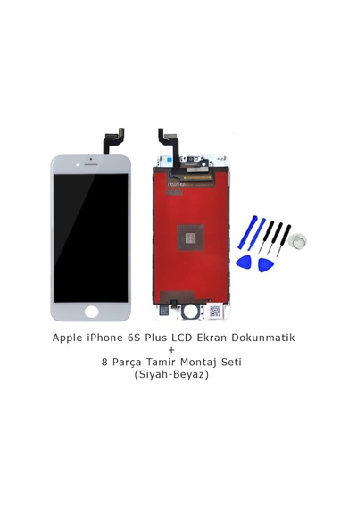 Apple Uyumlu iPhone 6 S Plus Lcd Ekran Dokunmatik + Tamir Seti (289177853)