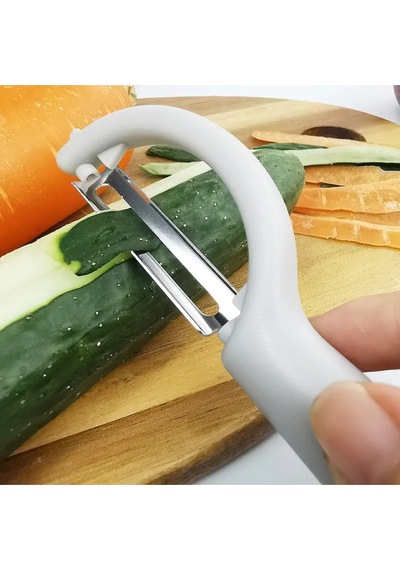 Sebze Domates Patates Havuç Soyacağı Paslanmaz Çelik Soyacak Yan Soyacak Gri Diğer