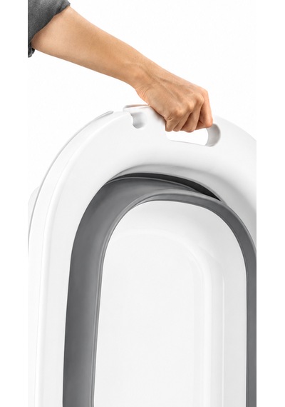 Bebek Küvet Seti - Katlanır Küvet - Kova ve Maşrapa Yer Kaplamaz Akordiyon Banyo Set - Katlanabilir Bebe Küvet Seti