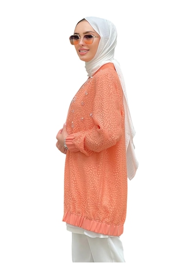 Kayra Kadın Ceket Ka-b24-13067 Pembe